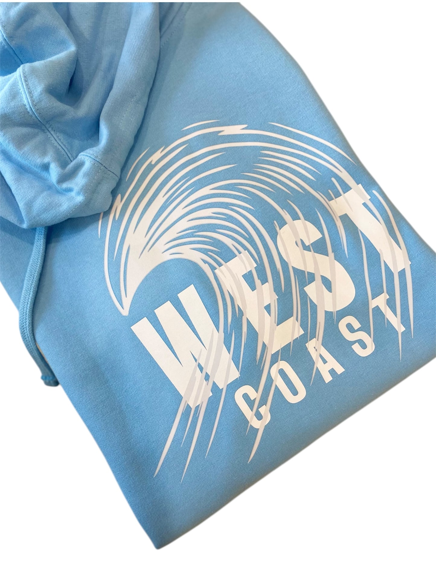 West Coast Wave Hoody (Powder Blue)