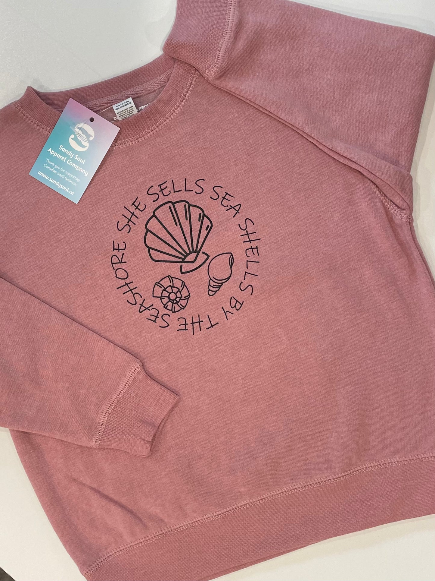 She Sells Seashells Crewneck Sweatshirt