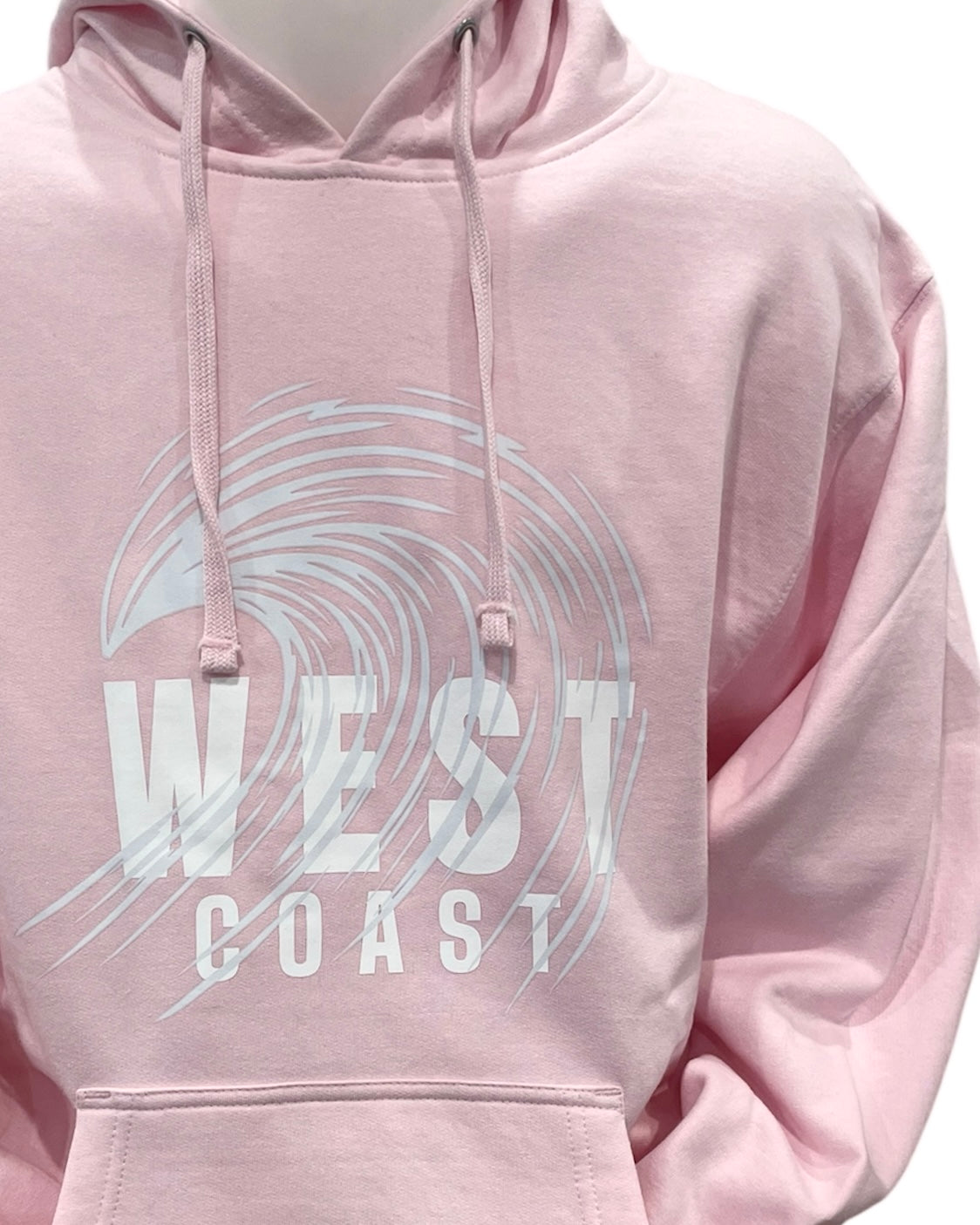 West Coast Wave Hoody (Pastel Pink)