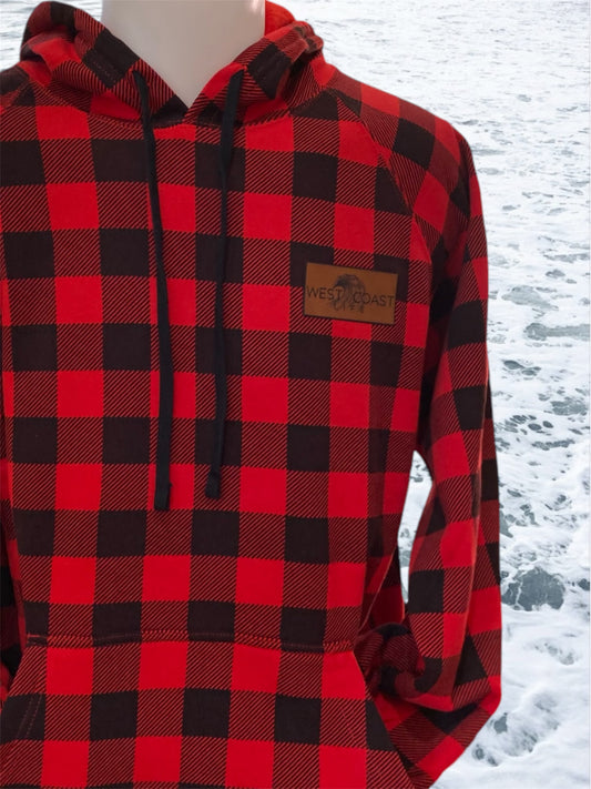West Coast Life Buffalo Plaid Hoody