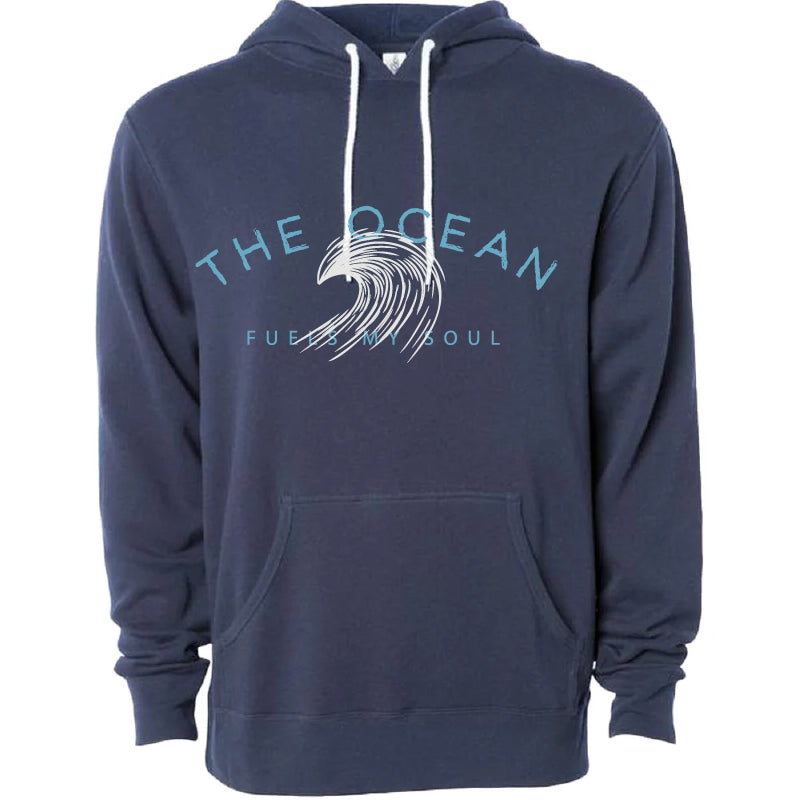 The Ocean Fuels My Soul Lightweight Hoody