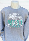 West Coast Wave Crewneck