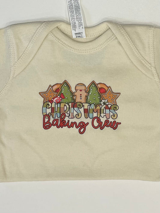 Christmas Baking Crew Onezie