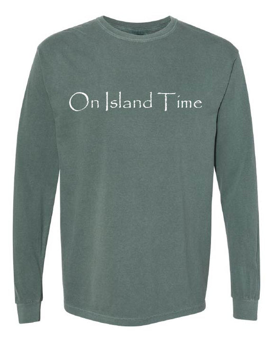 On Island Time/ West Coast Long Sleeve Tee