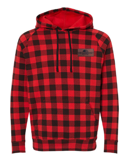 West Coast Life Buffalo Plaid Hoody